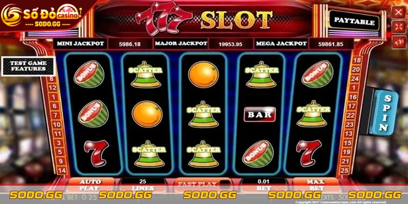 Game Slot Đổi Thưởng SODO – Giải Trí, Đổi Thưởng Caực Lớn - game slot doi thuong sodo chon muc cuoc Chọn mức cược và dòng thanh toán