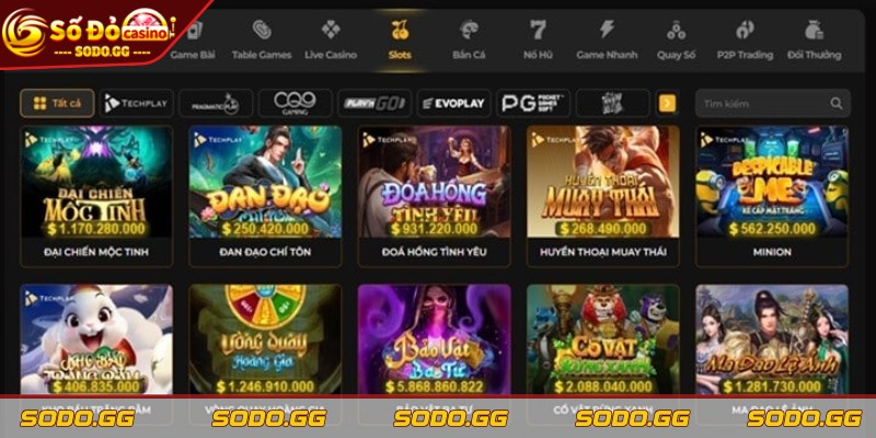 Game Slot Đổi Thưởng SODO – Giải Trí, Đổi Thưởng Caực Lớn - gioi thieu so luoc ve game slot doi thuong sodo Giới thiệu sơ lược về game slot đổi thưởng SODO